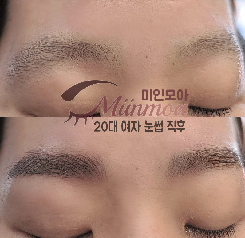 눈썹미인 이미지