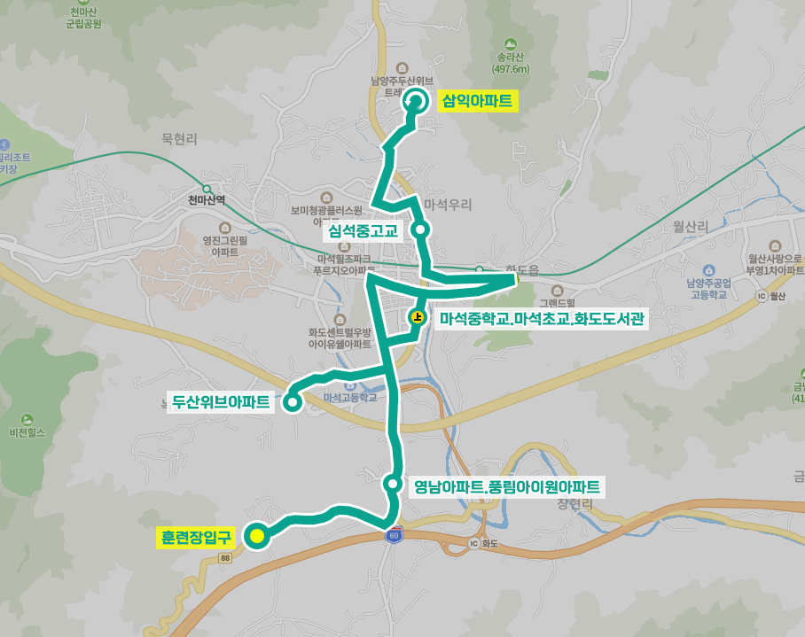 마석주유소 이미지