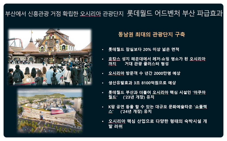 부산 오시리아 테마파크 판매시설 이미지