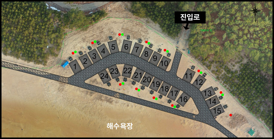 원산도 소록도 야영장 이미지