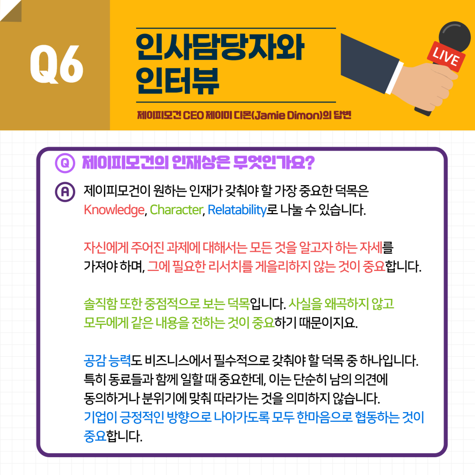 글로벌 기업 채용비밀] JP모건을 알아봅시다! : 네이버 블로그