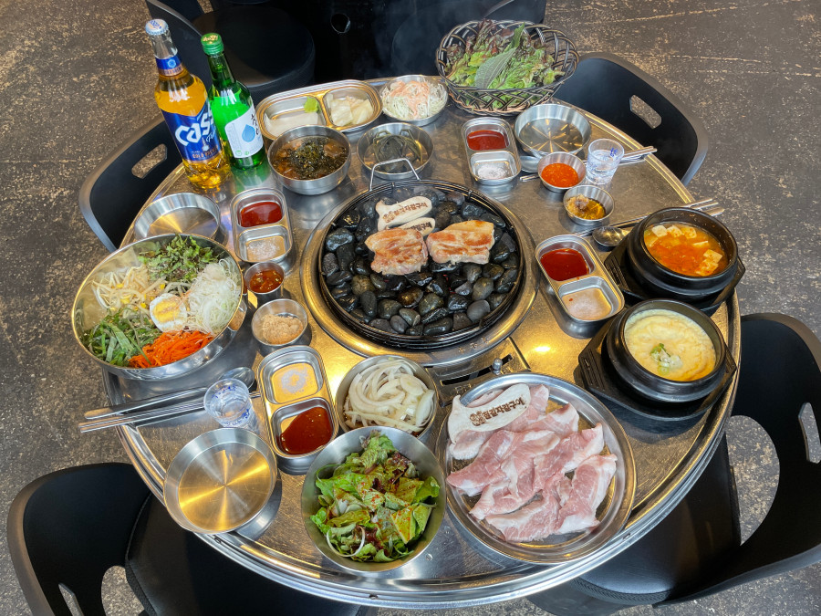 철길자갈구이 이미지