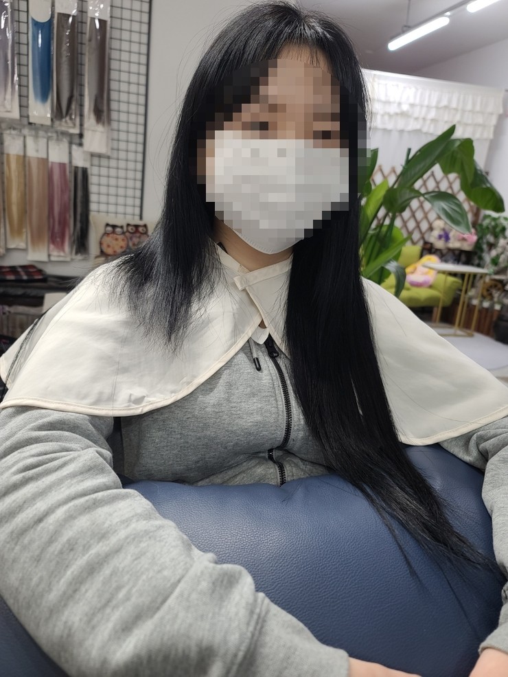 온붙임머리 이미지