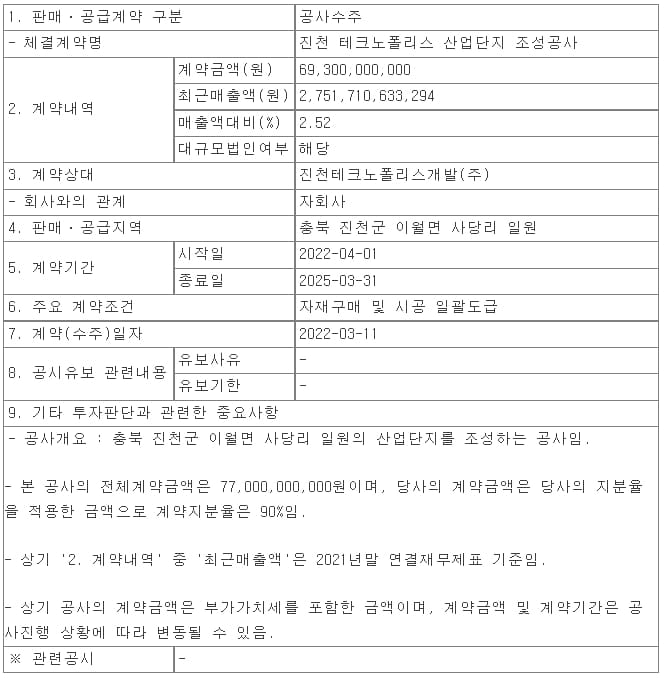 한맥엔지니어링(주) 이미지