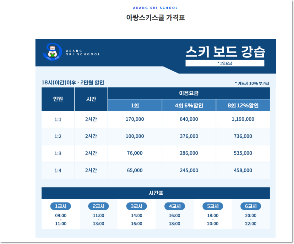 아랑유치원 이미지