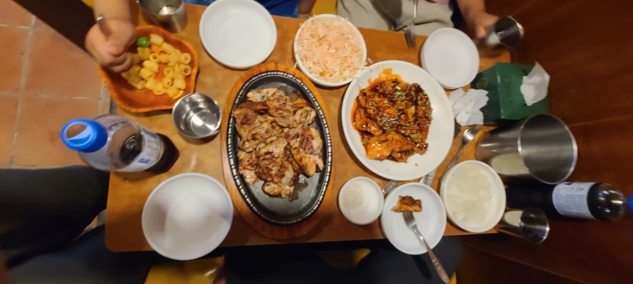 정통숯불바베큐 이미지