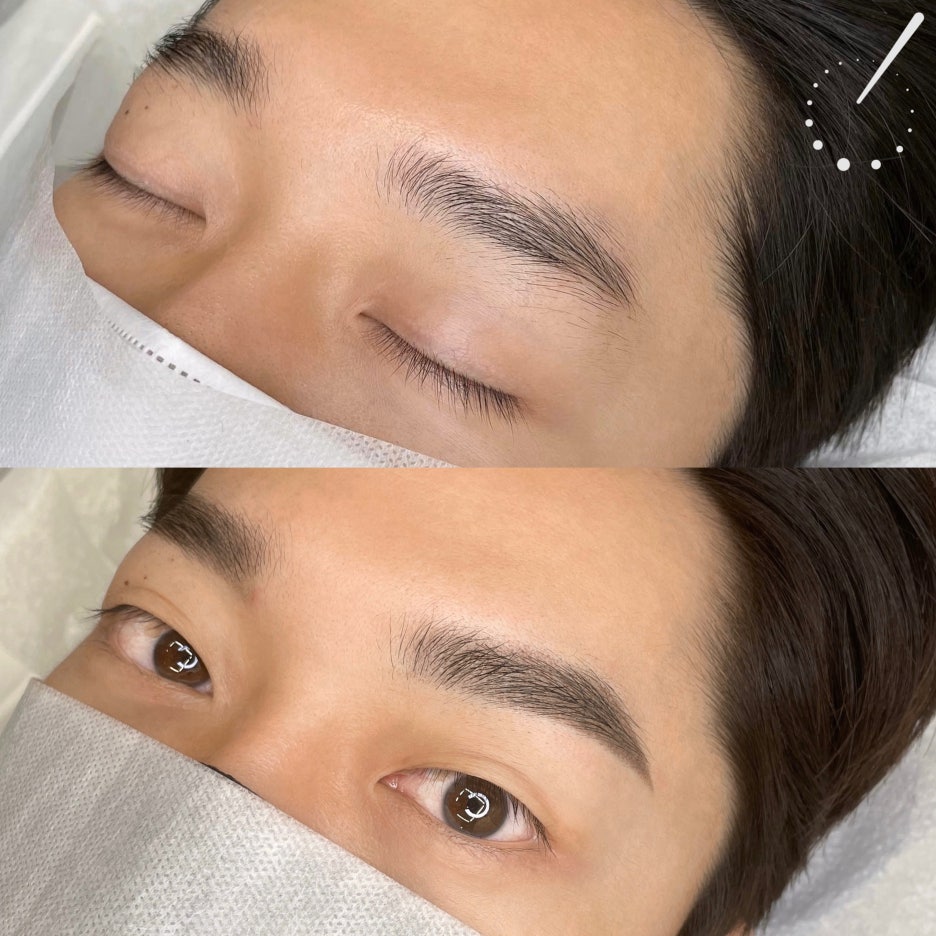 눈썹더하기 이미지
