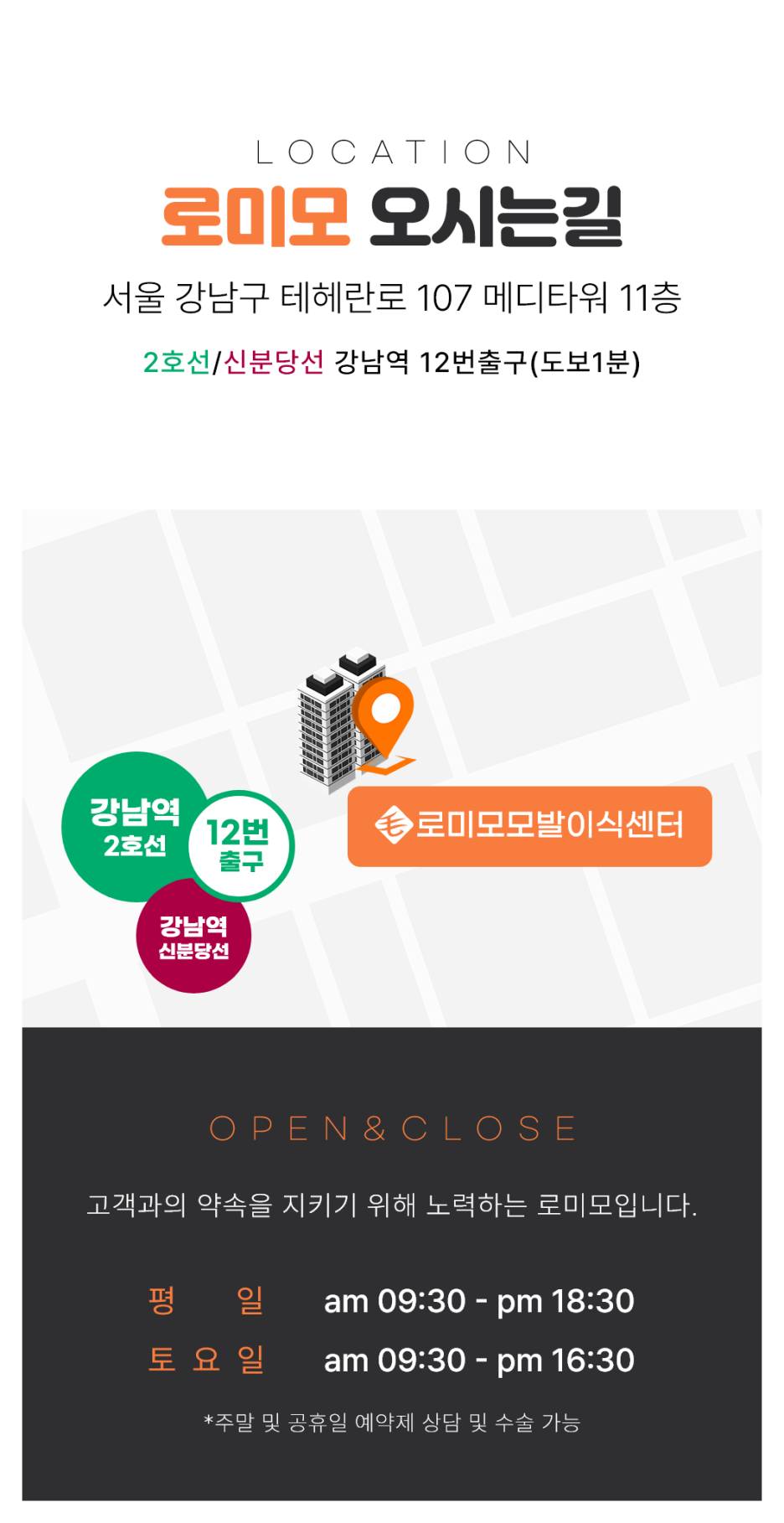 강남로미모의원 이미지
