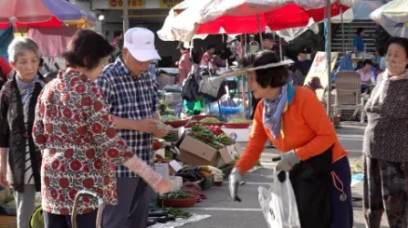 시장반찬 이미지