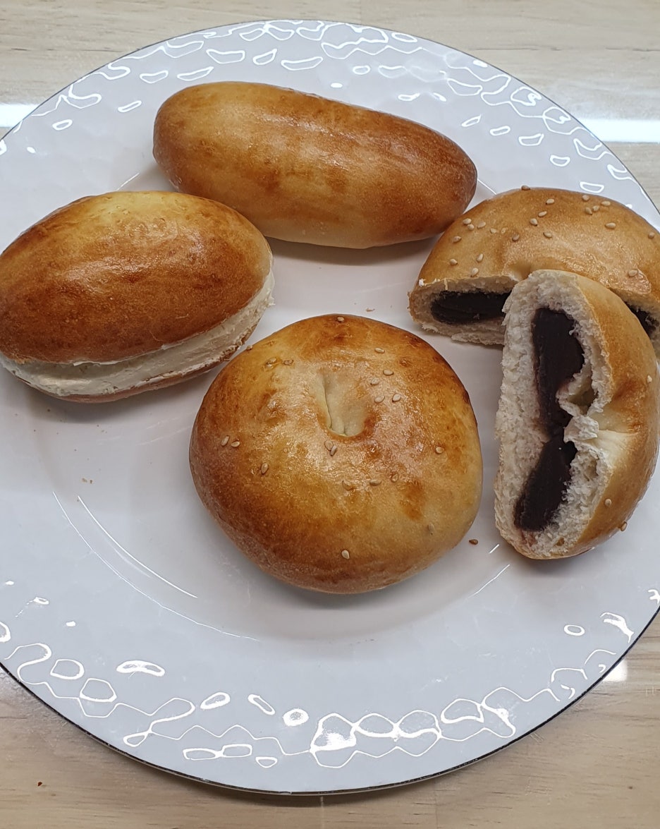 단팥빵 이미지