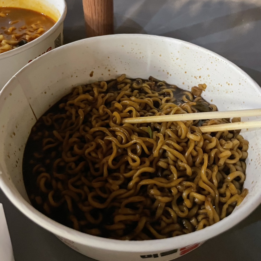 한강라면 이미지