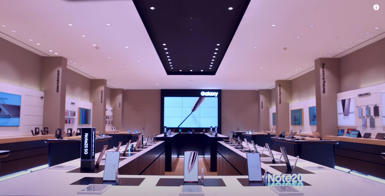 Virtual In store Experience Galaxy Note20 20 Ultra