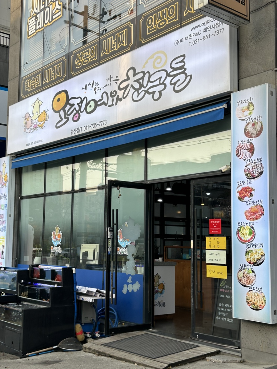 오징어와친구들 이미지