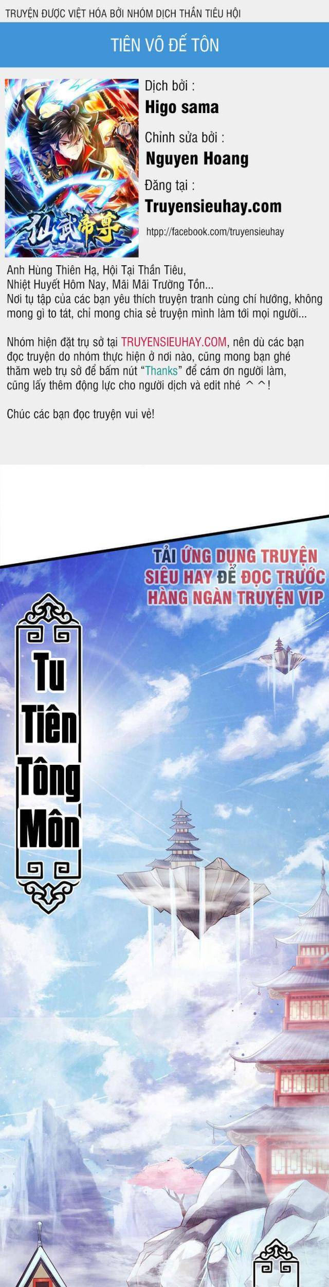 Tiên Võ Đế Tôn - Page 1