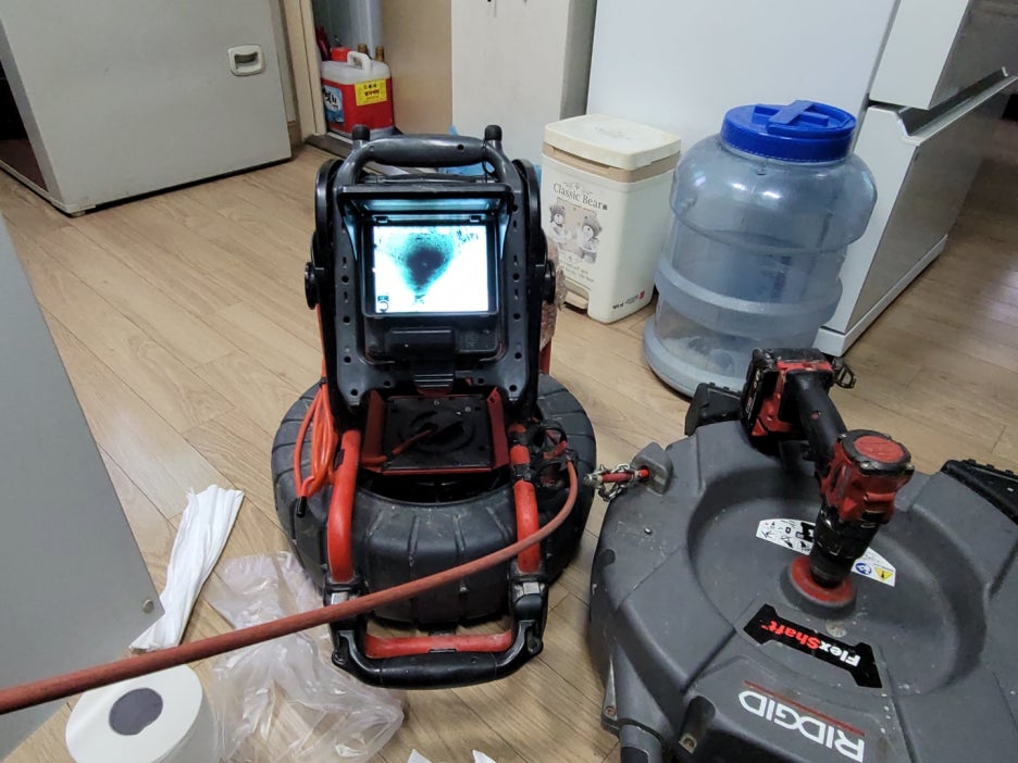 씽크대막힘 이미지