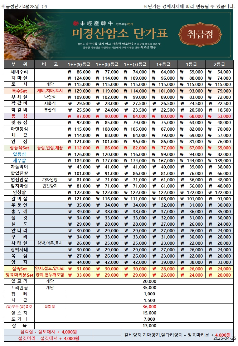(주)한우유통 1번가 이미지