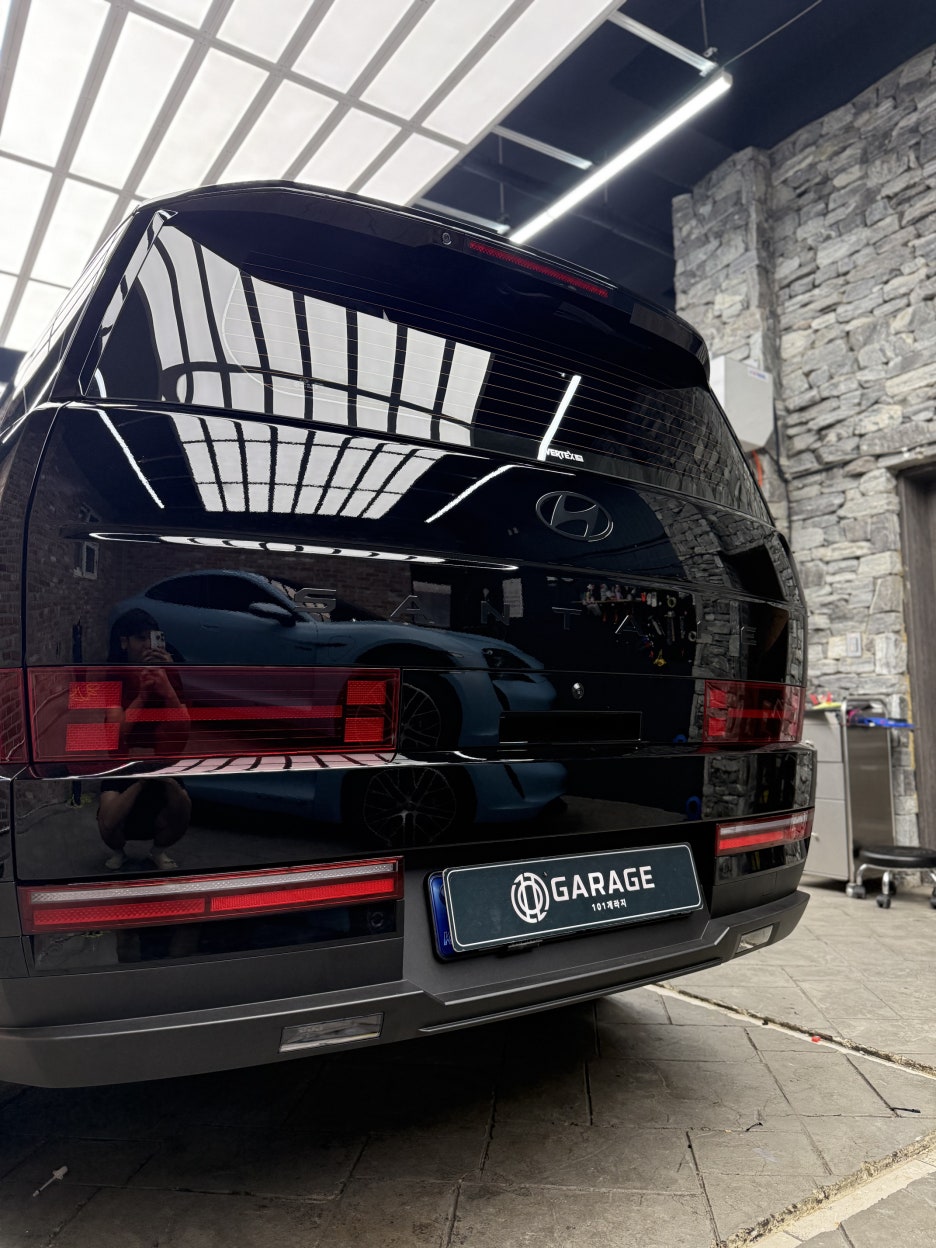 BMW X5 시공 이미지 10 — 싼타페(MX5) 전체 크롬죽이기, 휠랩핑 (동탄랩핑,오산랩핑,용인랩핑)