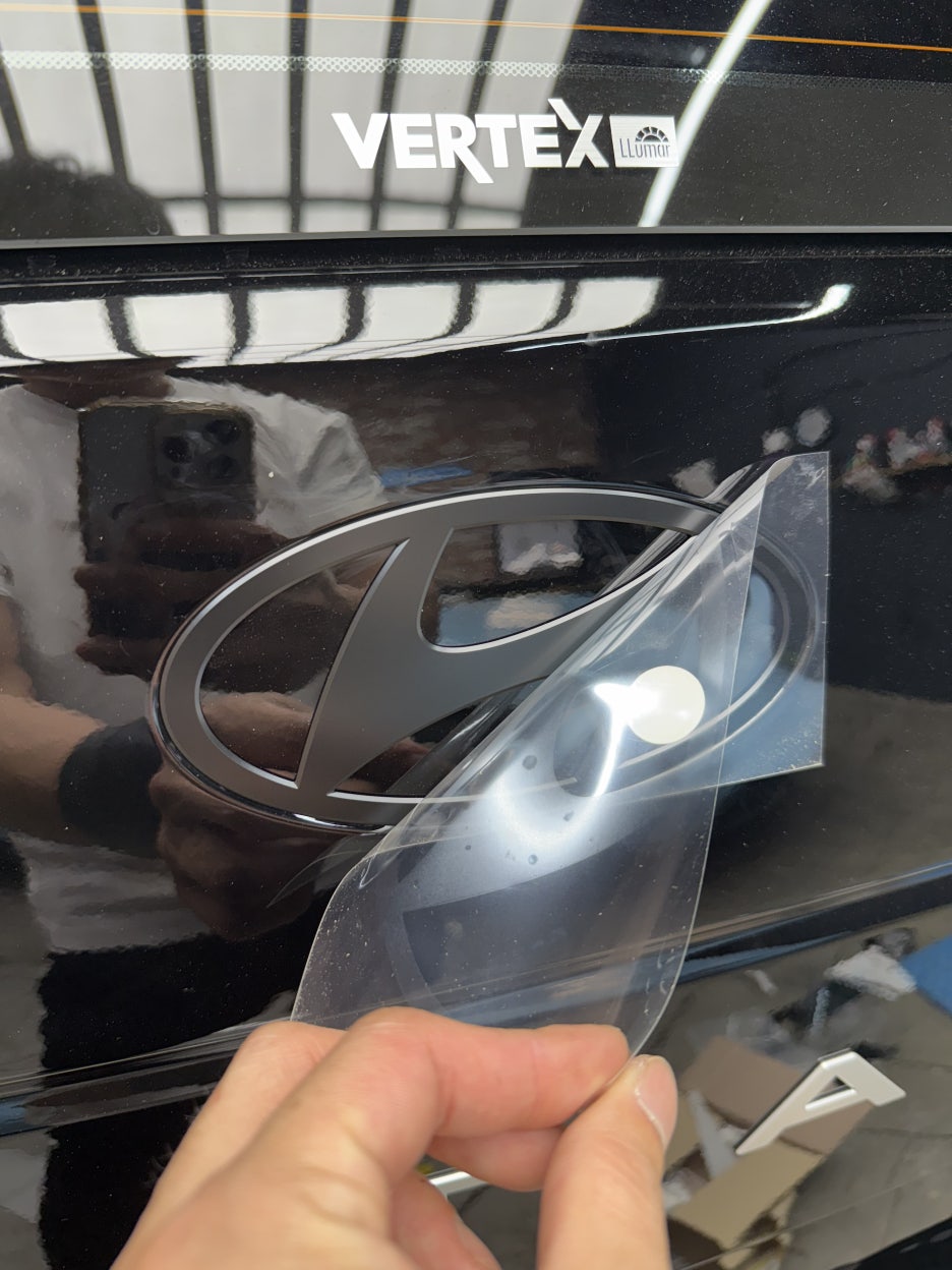 BMW X5 시공 이미지 9 — 싼타페(MX5) 전체 크롬죽이기, 휠랩핑 (동탄랩핑,오산랩핑,용인랩핑)