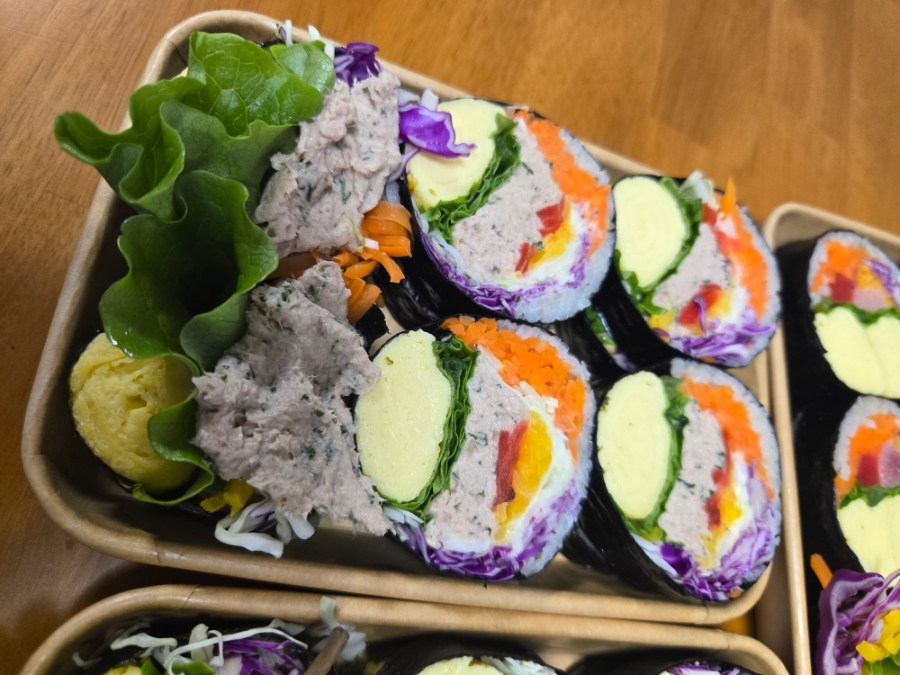 오늘의;초록김밥 이미지