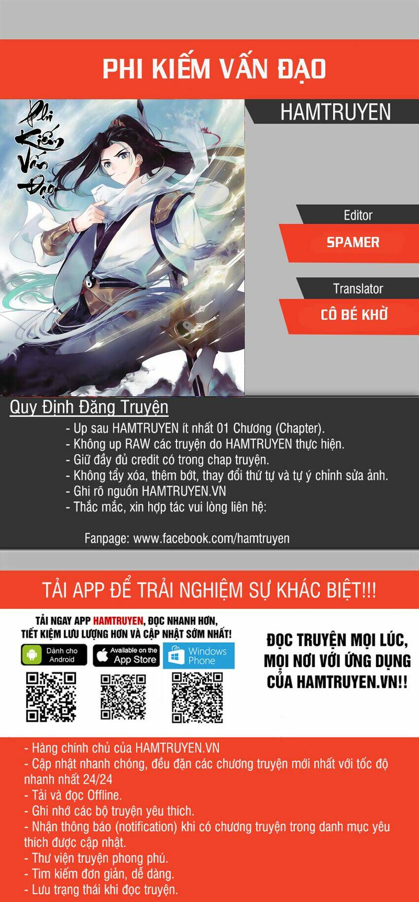 Phi Kiếm Vấn Đạo - Page 1