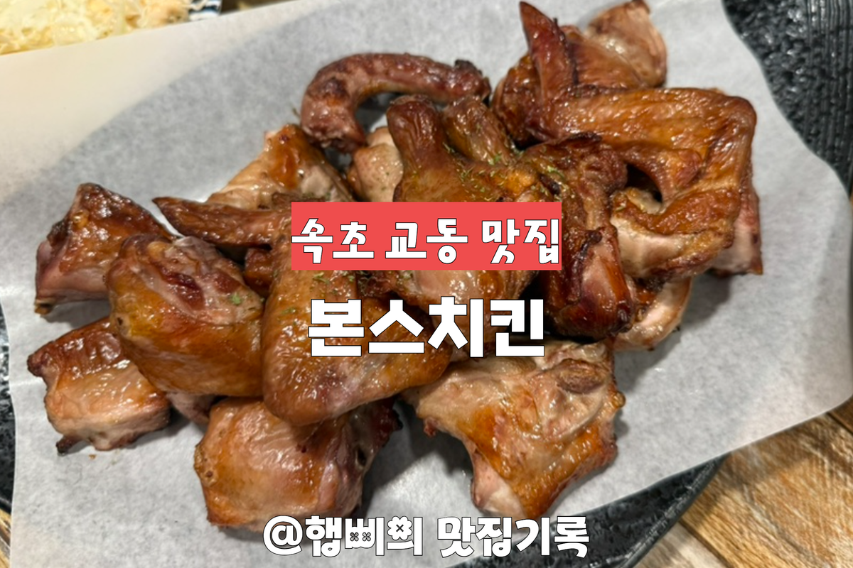 본스치킨 속초교동점 6