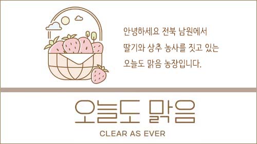 [오도맑딸기농장] 니볼라 유황훈증기 한달 사용후기