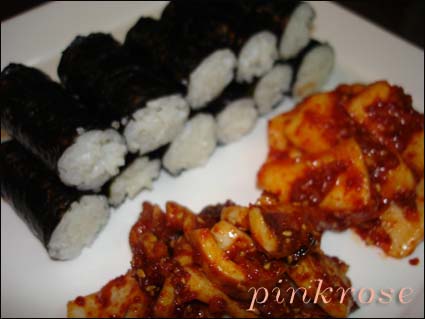 충무김밥 이미지