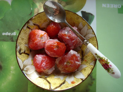 얼린토마토 이미지