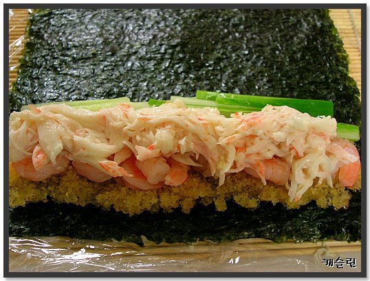 오색김밥 이미지
