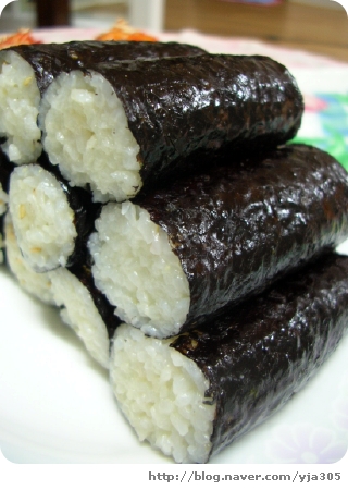 충무김밥 이미지