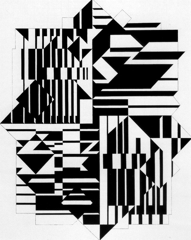 옵[Op-Art] 아트의 상징 / 바자렐리 빅토르 [Vasarely,Victor de]