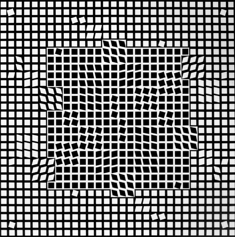 옵[Op-Art] 아트의 상징 / 바자렐리 빅토르 [Vasarely,Victor de]