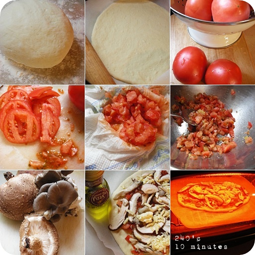 토마토피자 이미지