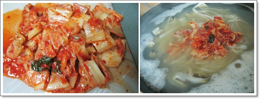 칼국수랑김치 이미지